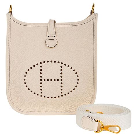 hermes evelyne mini nata|Hermes evelyne bag size.